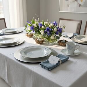 Christopher Stuart Blue Eyes "Spring Meadow" Y0007 5 Pc Place Setting